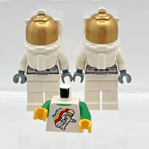 LEGO City Astronaut Minifigure Space Suit 60080 60078 Authentic LEGO Figure