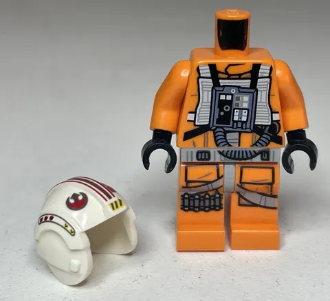 Lego Luke Skywalker Minifigure Star Wars 75313 75301 sw1139 Part Lot