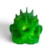 LEGO Bionicle Barraki Ehlek Head Mask 57553pb01 Trans Green Marbled Lime 8920
