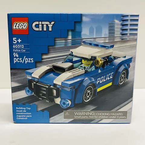 Lego City 60312 Police Car Cop Hot Rot BRAND NEW SEALED
