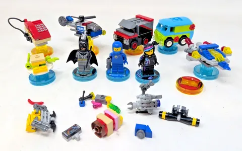 🔥🔥ORIGINAL LEGO Dimensions Portal Discs Minifigures Vehicles & Parts Lot🔥🔥