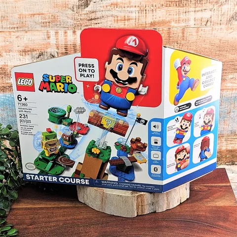 LEGO Super Mario Adventures With Mario Starter Building Set 71360 Interactive