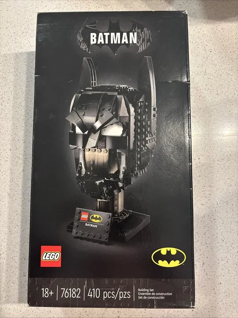 Lego 76182 DC Super Heroes Batman Cowl Helmet - New Sealed Retired