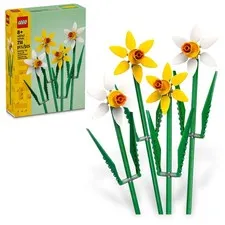 LEGO Daffodils - Building Toy for Kids, Girls and Boys, Ages 8+ - Multicolor