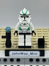 2005 LEGO Star Wars 442nd Siege Battalion Trooper Minifigure sw0129 (EX Cond)