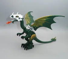 Lego Green Dragon Castle complete minifigure Fantasy Era 7048 Troll Warship