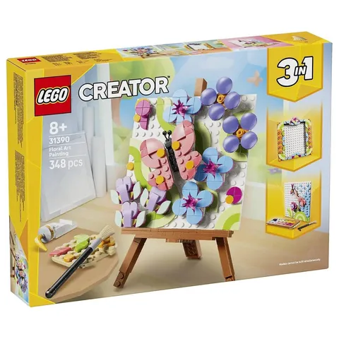 LEGO Art Floral Art Painting Set 31216 Wall Decor Building set 18+