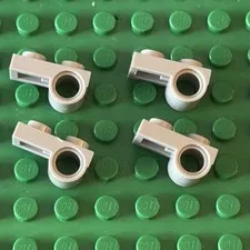 Lego Lot Light Bluish Gray 18677 Plate Special 1 x 2 with Pin Hole Underneath (l