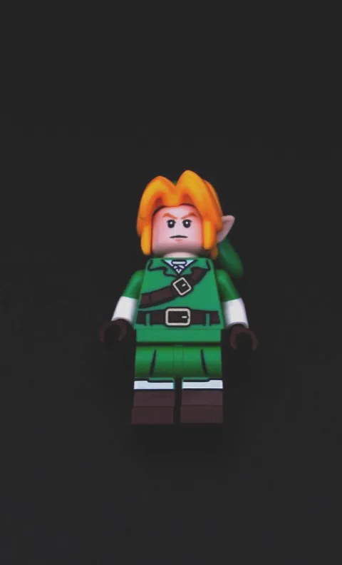 LEGO Ocarina of Time Adult Link Minifigure legend Zelda Great Deku Tree 77092