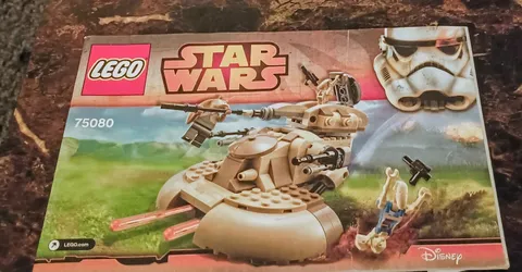  Star Wars 75080 AAT Tank Lego Instructions Manual Only🔥