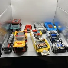 LEGO 60453 76917 31146 31079 8 Vehicle Partial Builds Semi 2 Fast 2 Furious