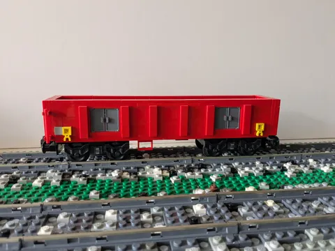 Custom Lego Train Gondola Wagon Train Car