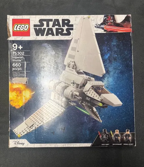 LEGO Star Wars: Imperial Shuttle NO MINIFIGURES 100% COMPLETE (75302)