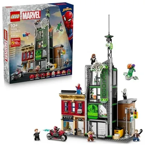 LEGO Marvel Spider-Man vs. Oscorp Toy Birthday Gift Building Blocks Boys and