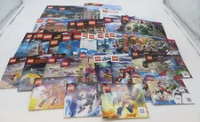 Lego Manual lot of 34 Sets Instruction Books MARVEL SUPER HEROES 76192 76108