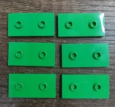Lego 65509 Light Green Replacement Parts Pieces Lot of 6