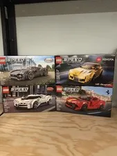Lego Speed Champions Supercar Bundle- 76915, 76901, 77240, 76914. Sealed New