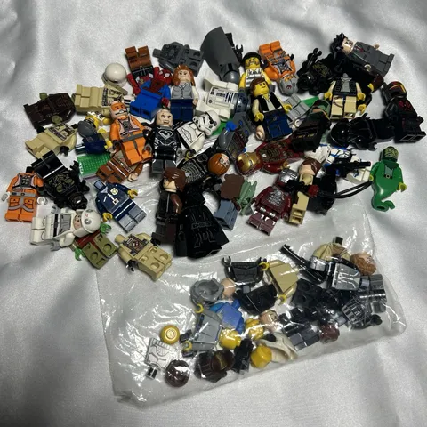 Mixed Lot Of Lego Mini Figures 30+ Pieces & More Incomplete Figures
