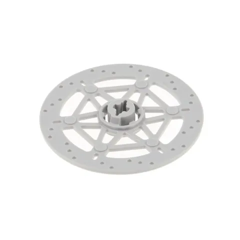 1x LEGO Technic Steering Brake Disc 6x6 Light Gray Batman Vehicle 6285654 65416