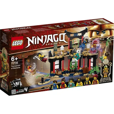 LEGO 71735 Ninjago Elements Tournament Toy Ninja Sentai Heroes Boys 6 Years and