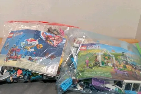 Undersea 41707 Garden Friends Legos 41378 Pieces+ Books Lot Bundle