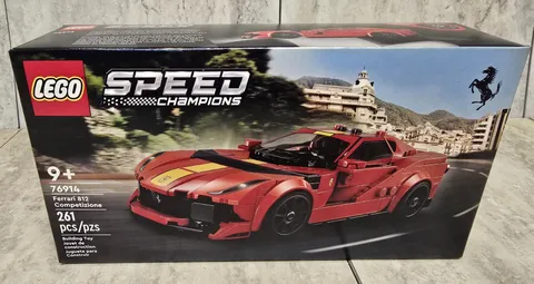 LEGO SPEED CHAMPIONS: Ferrari 812 Competizione (76914) 261 Pieces Retired Sealed