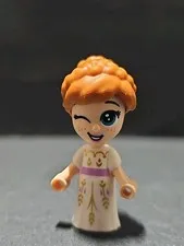 LEGO Anna Micro Doll Minifigure dp084 43175 Disney Princess Frozen LOOSE