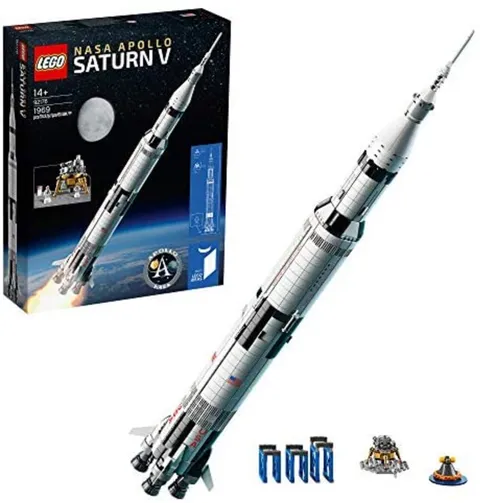 LEGO IDEAS NASA APOLLO SATURN V Block Building Toy 92176 F/S w/Tracking# Japan