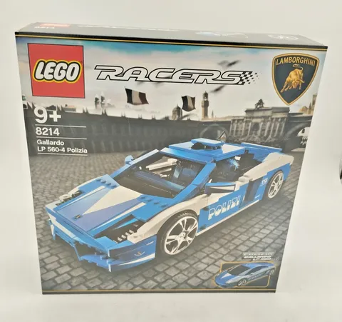 LEGO 8214 Lamborghini Gallardo LP 560-4 Policia New Sealed Rare MISB Racers