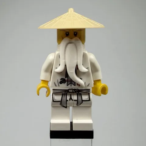 Lego Sensei Wu Ninjago Minifigure Used Good Condition njo0064