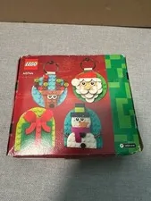 LEGO Christmas Ornaments Selection 40744 Building Set New Damaged Box