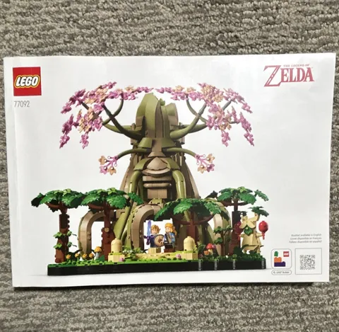 LEGO Legend of Zelda Great Deku Tree 2-in-1 77092 *Instruction manual only*