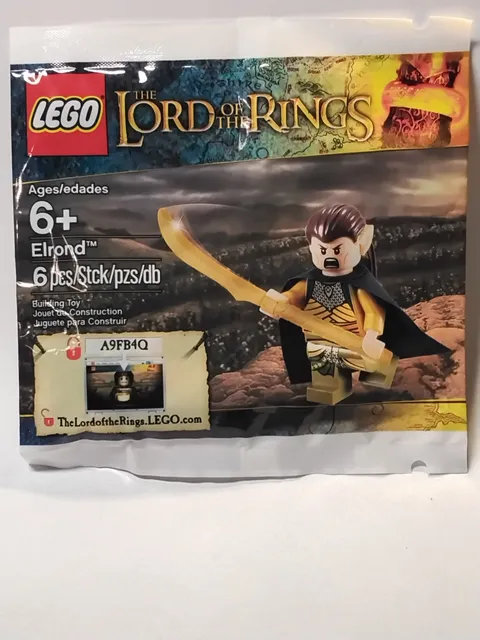 Rare LEGO Elrond Poly Bag Exclusive New Sealed Perfect Condition