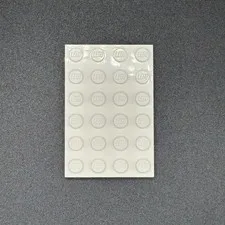 LEGO White Plate 4x6 Part 3032 (1 Pc)