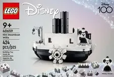 LEGO Disney Mini Steamboat Willie (40659) New Sealed
