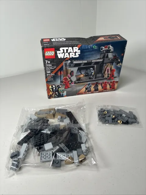 Lego Star Wars Paz Vizla And Moff Gideon Battle 75386 (Opened - Incomplete)