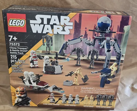 LEGO Star Wars: Clone Trooper & Battle Droid Battle Pack (75372) NEW SEALED