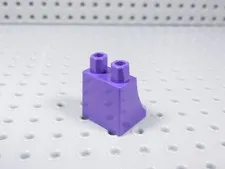 LEGO Dark Purple Plain Dress Skirt Legs Minifig AZ
