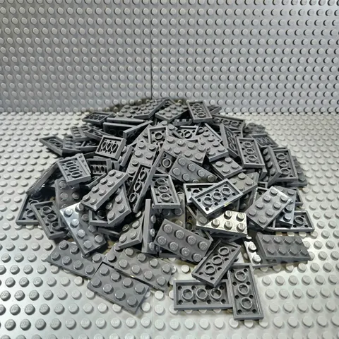 LEGO 2x4 Plate Lot x150 Choose Color Black White Red Light Dark Bluish Gray