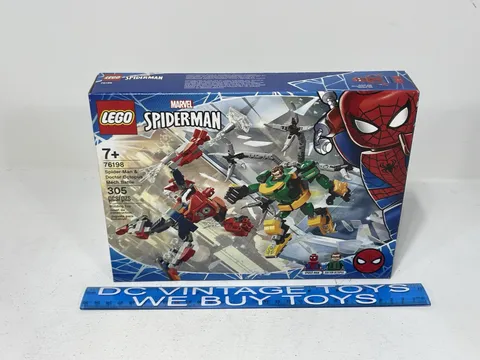 LEGO Marvel Spider-man & Doctor Octopus Mech Battle 76198 New Sealed NIB 🕷️