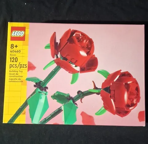LEGO Botanicals Roses 40460 Building Set, 120 Pieces Age 8+ Box