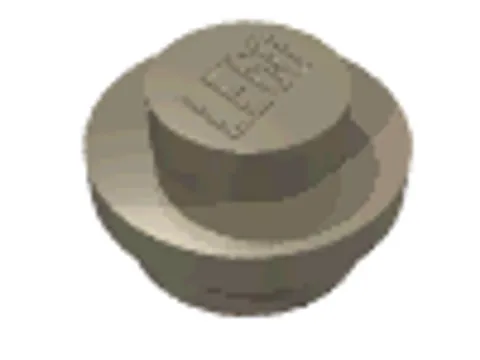 10x LEGO® Part 4073 - Plate, Round 1 x 1