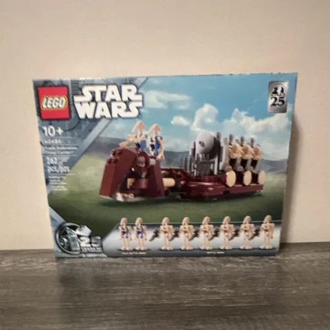 LEGO Star Wars Trade Federation Troop Carrier 40686 262pcs 10+ Set Box