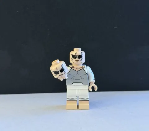 LEGO Invincible Mark minifigure custom pad printed