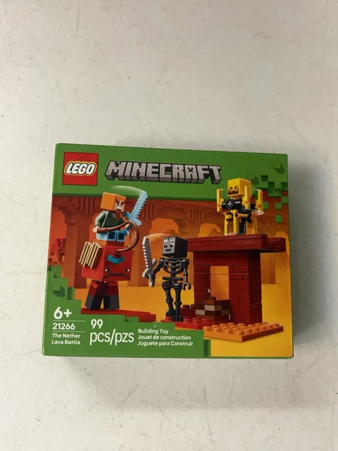 LEGO Minecraft: The Nether Lava Battle (21266)