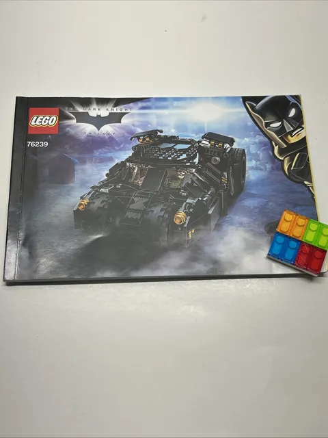 Lego Batman Dark Knight 76239 Instruction Manual Guide Booklet ONLY NO BRICKS