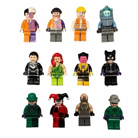 Lot of 12 LEGO DC Villains Minifigures | Message for specific items