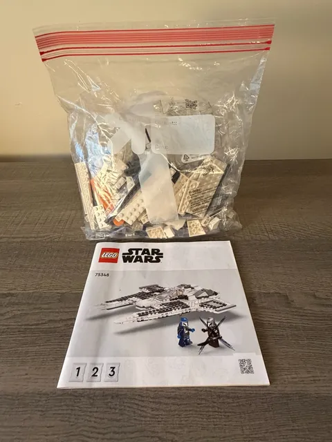 Lego Star Wars: Mandalorian Fang Fighter (From Set 75348, Read Description)