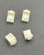 LEGO Parts Bracket 1x1 - 1x1 White Lot 4 Part #36841