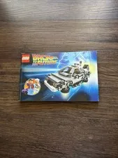 LEGO 21103 DeLorean Time Machine Back to the Future Instruction Manual Only